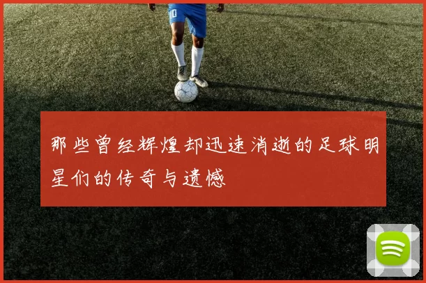 那些曾经辉煌却迅速消逝的足球明星们的传奇与遗憾