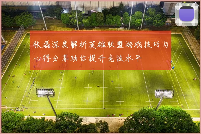 张磊深度解析英雄联盟游戏技巧与心得分享助你提升竞技水平